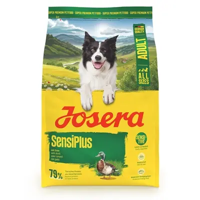 Josera hondenvoer Adult Sensiplus 3 kg – eend en rijst, glutenvrij