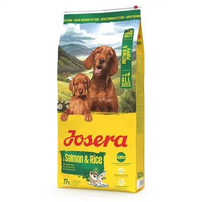 Josera hondenvoer All Sizes Mother/Puppy Salmon/Rice 12,5 kg – glutenvrij - Afbeelding 4