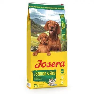 Josera hondenvoer All Sizes Mother/Puppy Salmon/Rice 12,5 kg – glutenvrij - Afbeelding 5