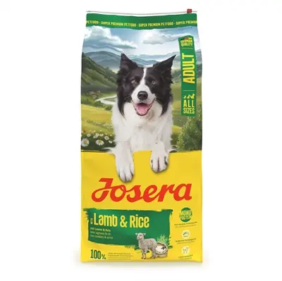 Josera hondenvoer Adult Lamb/Rice 12,5 kg – monoproteïne, glutenvrij