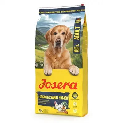 Josera hondenvoer Medium Maxi Adult kip/zoete aardappel 12,5 kg – graanvrij - Afbeelding 4