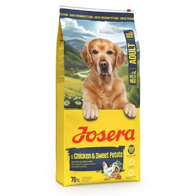 Josera hondenvoer Medium Maxi Adult kip/zoete aardappel 12,5 kg – graanvrij - Afbeelding 5