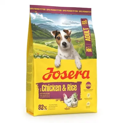 Josera hondenvoer Mini Adult Chicken/Rice 3 kg – kip en rijst, glutenvrij - Afbeelding 5