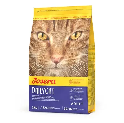 Josera Dailycat kattenvoer 2 kg – graanvrij, met gevogelte