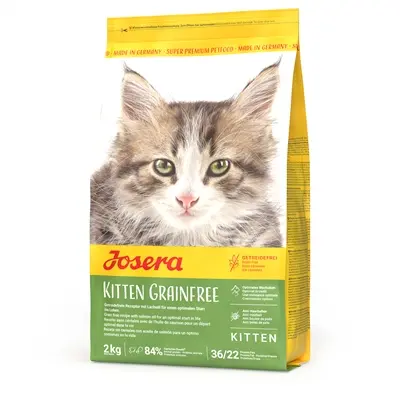 Josera Kitten Grainfree kattenvoer 2 kg – graanvrij, met gevogelte