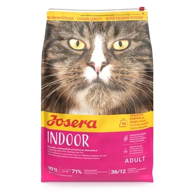 Josera Indoor Cat kattenvoer 10 kg – graanvrij, met zeevis