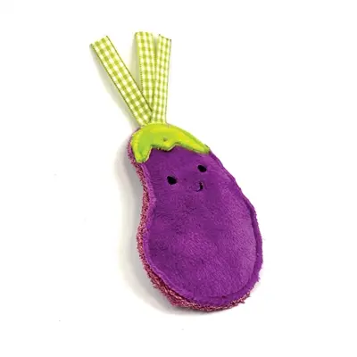 Happy Pet kattenspeeltjes aubergine met catnip 12 en 15 cm – set van 2 - Afbeelding 6