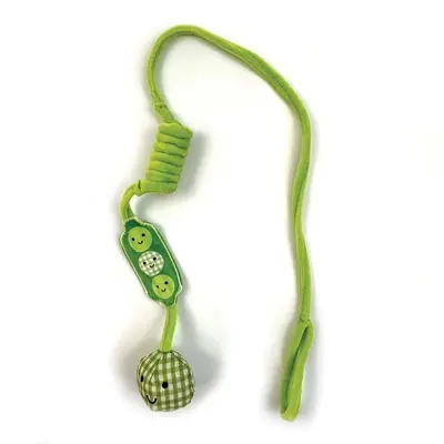 Happy Pet Tabby Patch bungee kattenspeeltje erwten 80 cm