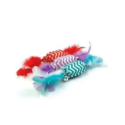 Happy Pet Tabby Patch crinkle snoepje kattenspeeltje 19 x 2,5 cm - Afbeelding 7