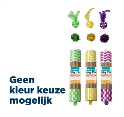 Happy Pet Tabby Patch kattenroller van karton 45,5 x 9,5 x 5,5 cm