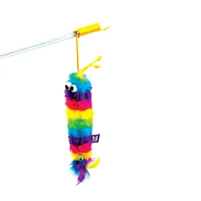 Happy Pet Tabby Patch kattenhengel regenboog 28 x 5 x 2 cm - Afbeelding 4