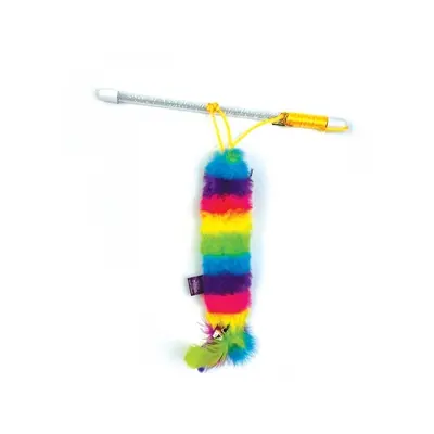 Happy Pet Tabby Patch kattenhengel regenboog 28 x 5 x 2 cm - Afbeelding 6