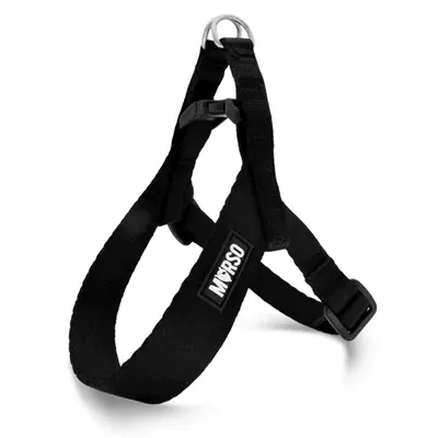 Morso mini hondentuig zwart 24-32 x 1,5 cm – voor kleine honden