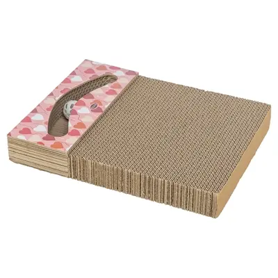 Trixie krabplank Hartjes met ballen zalm rechthoekig 38 x 30 x 5 cm - Afbeelding 6