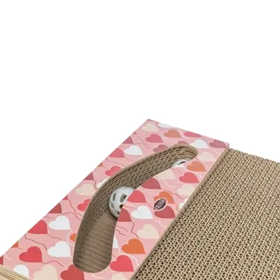 Trixie krabplank Hartjes met ballen zalm rechthoekig 38 x 30 x 5 cm - Afbeelding 7