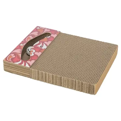 Trixie krabplank Hartjes met ballen rood rechthoekig 38 x 30 x 5 cm - Afbeelding 6