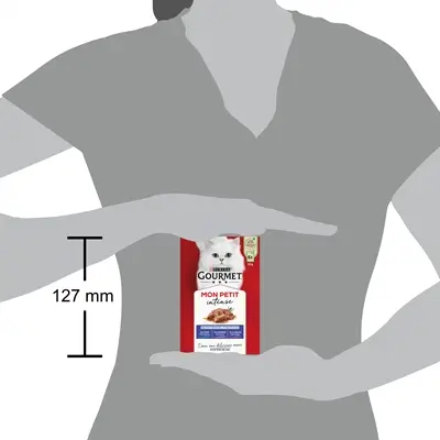 Gourmet Mon Petit vis 6 x 50 g – natvoer voor katten - Afbeelding 5