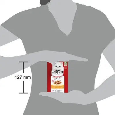 Gourmet Mon Petit gevogelte 6 x 50 g – natvoer voor katten - Afbeelding 5