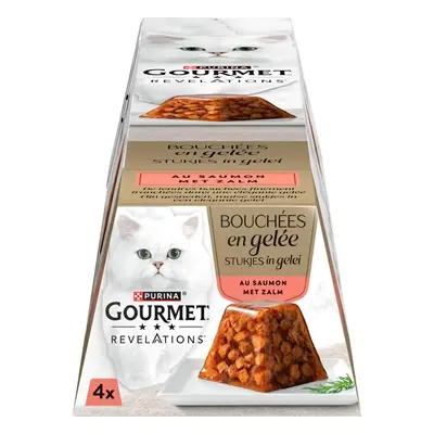 Gourmet Revelations kattenvoer zalm in gelei 4 x 57 g - Afbeelding 4