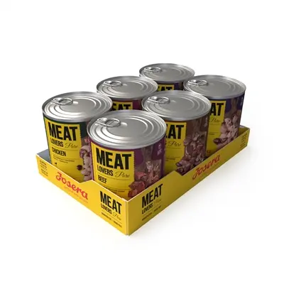 Josera Meat Lovers Pure natvoer hond multipack 6 x 800 g
