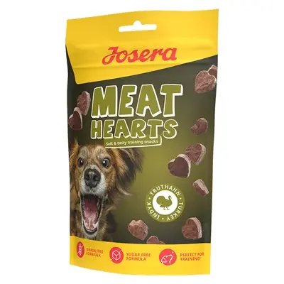 Josera Meat Hearts kalkoen 70 g – zachte trainingssnack