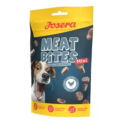 Josera Meat Bites Mini kip 70 g – zachte hondensnack