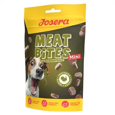 Josera Meat Bites Mini kalkoen 70 g – zachte hondensnack