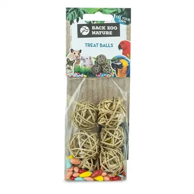 Back Zoo Nature Treat Balls 4 cm – foerageerspeelgoed, 6 stuks - Afbeelding 4