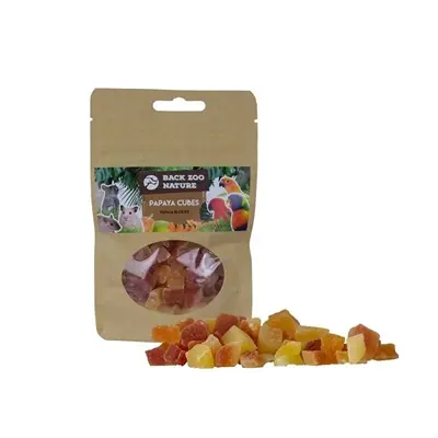 Back Zoo Nature papajablokjes 50 g – fruitsnack voor vogels en knaagdieren
