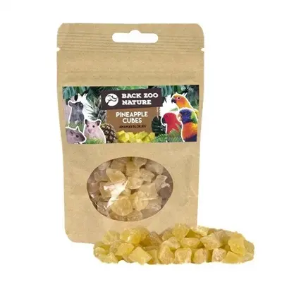 Back Zoo Nature ananasblokjes 50 g – fruitsnack voor vogels en knaagdieren