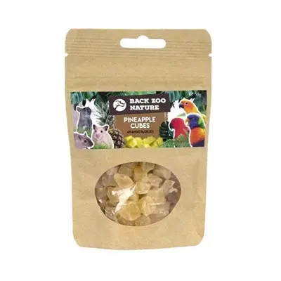 Back Zoo Nature ananasblokjes 50 g – fruitsnack voor vogels en knaagdieren - Afbeelding 2
