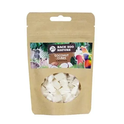 Back Zoo Nature kokosblokjes (coconut cubes) 50 g – gedehydrateerd - Afbeelding 4