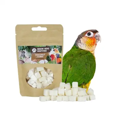 Back Zoo Nature kokosblokjes (coconut cubes) 50 g – gedehydrateerd - Afbeelding 6