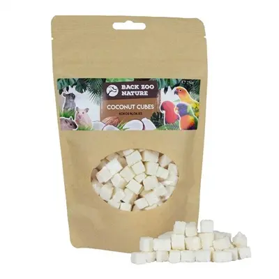 Back Zoo Nature kokosblokjes (coconut cubes) 250 g – gedehydrateerd