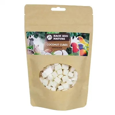 Back Zoo Nature kokosblokjes (coconut cubes) 250 g – gedehydrateerd - Afbeelding 4