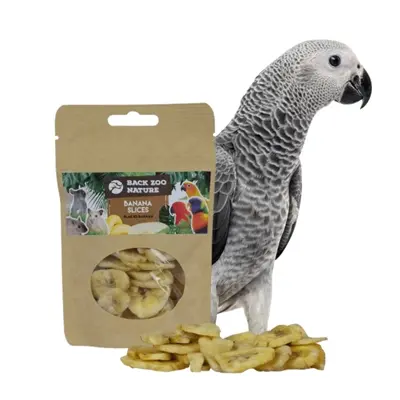 Back Zoo Nature bananenschijfjes 35 g – gedehydrateerde fruitsnack - Afbeelding 6