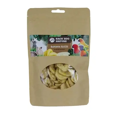 Back Zoo Nature bananenschijfjes 150 g – gedehydrateerde fruitsnack - Afbeelding 4