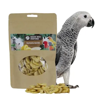 Back Zoo Nature bananenschijfjes 150 g – gedehydrateerde fruitsnack - Afbeelding 6