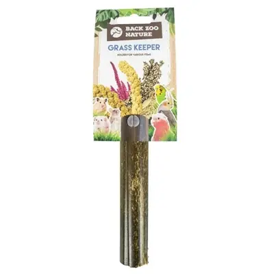 Back Zoo Nature Grass Keeper 20 x 3 cm – bamboe voederhouder