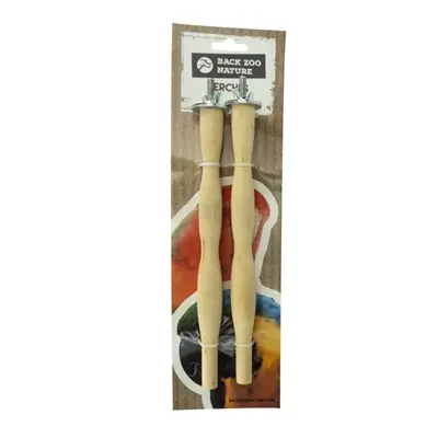 Back Zoo Nature zitstokken Wood Perch 25 cm – set van 2, kromsnavels