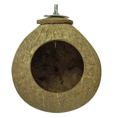 Back Zoo Nature Coconut House ca. 9,5 cm – schuilplek van kokosnootschil
