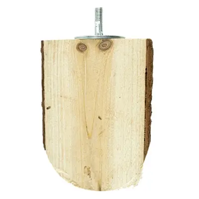 Back Zoo Nature Wood Slice Perch S 10 x 7,5 x 3 cm – houten zitstok - Afbeelding 4