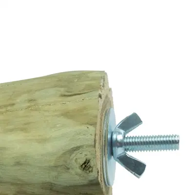 Back Zoo Nature Java Perch L 30 x 3-4 cm – zitstok van Java-hout - Afbeelding 4