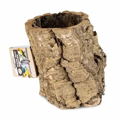 Back Zoo Nature Trunkhut kurk 20 x 15-20 cm – schuilplaats voor vogels