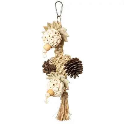 Back Zoo Nature vogelspeeltje Stunny Sunny 28 x 15 x 15 cm – zeegras