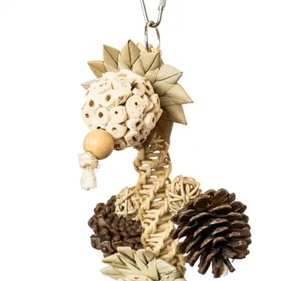 Back Zoo Nature vogelspeeltje Stunny Sunny 28 x 15 x 15 cm – zeegras - Afbeelding 5