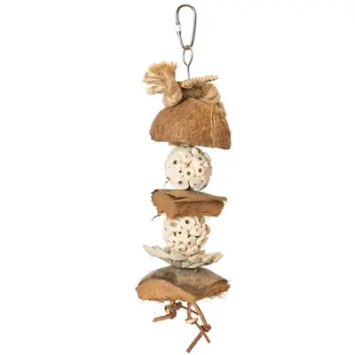 Back Zoo Nature Coco Shred Sola 30 x 8 x 8 cm – kokosnoot vogelspeeltje