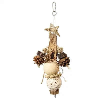 Back Zoo Nature vogelspeeltje Forest Star 36 x 12 x 8 cm – zeegras