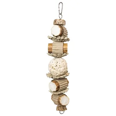 Back Zoo Nature vogelspeeltje Soft Wood Stacker 36 x 8 x 8 cm – sola hout