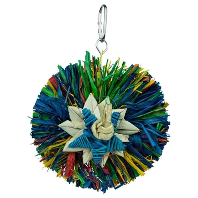 Back Zoo Nature Rainbow Star 15 cm – kleurrijk sloopspeeltje voor vogels